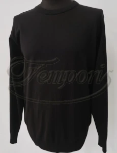 Sweter półgolf męski czarny