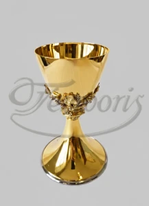 Kielich złocony ozdobny