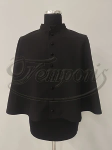 Mucet czarny z czarnym sznurkiem 