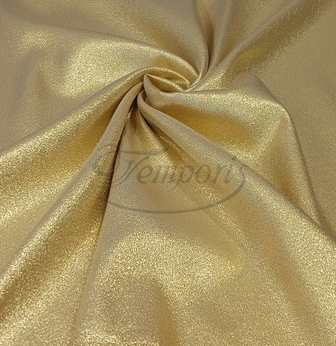 Tkanina brokatowa złota