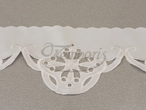 Koronka ołtarzowa biała 2854
