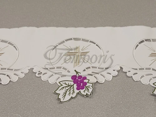 Koronka ołtarzowa zielona 2498