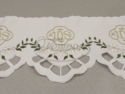 Koronka ołtarzowa zielona 3012