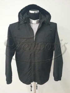 Kurtka męska jesienna wodoodporna - podszewka pikowana odpinana