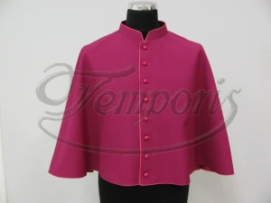 Mucet amarantowy z amarantowym sznurkiem