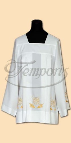 Komża kapłańska biała z haftem 82