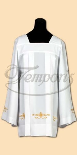 Komża kapłańska biała z haftem 84