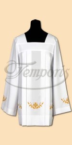 Komża kapłańska biała z haftem 85