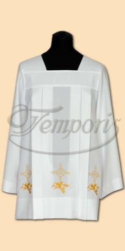 Komża kapłańska biała z haftem 87