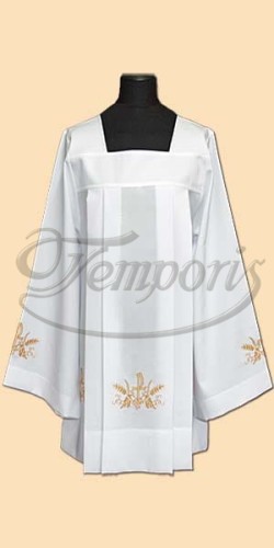 Komża kapłańska biała z haftem 88