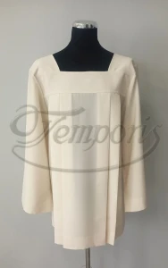 Komża kapłańska kremowa