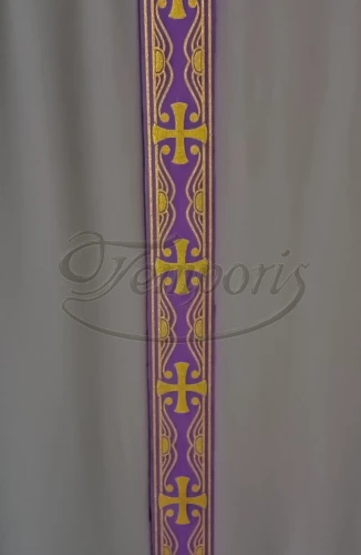 Pas ornatowy wąski fioletowy KRZ