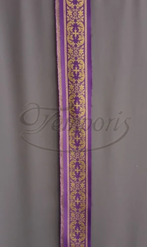 Pas ornatowy wąski fioletowy KW