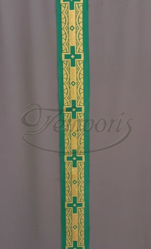 Pas ornatowy wąski zielony RR