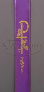 Pas ornatowy szeroki fioletowy P