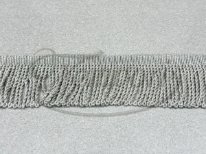 Frędzle metalizowane srebrne