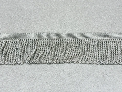 Frędzle metalizowane srebrne