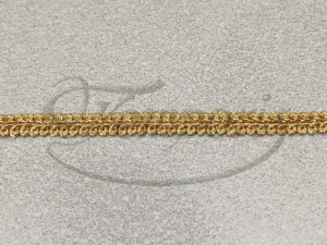 Taśma ozdobna metalizowana złota TWB