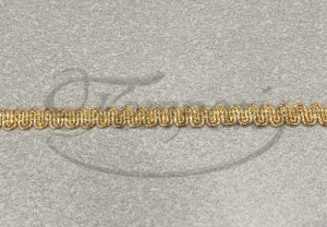 Taśma ozdobna metalizowana złota TRB