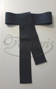 Pas kapłański czarny bez frędzli