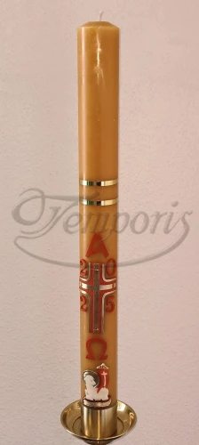 Paschał miodowy z woskiem 75/7 cm 2,5 kg