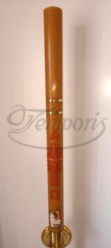 Paschał miodowy z woskiem 100/7 cm 3,5 kg