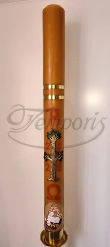 Paschał miodowy z woskiem 110/10 cm 8,5 kg