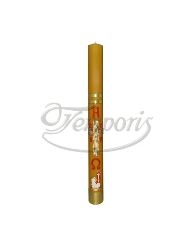 Paschał miodowy z woskiem 130/12 cm 13 kg