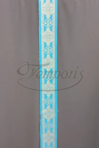 Pas ornatowy wąski niebieski K
