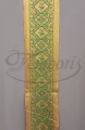 Pas ornatowy szeroki zielony RM