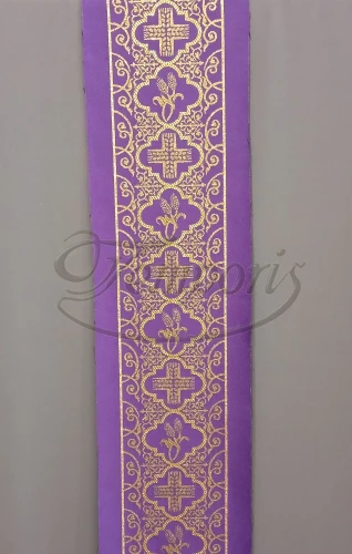 Pas ornatowy szeroki fioletowy RM