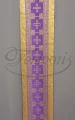 Pas ornatowy szeroki fioletowy G