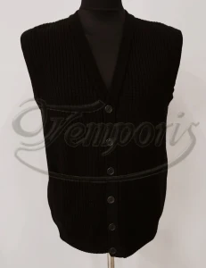 Kamizelka na sutannę męska czarna