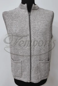 Kamizelka damska jasno szara