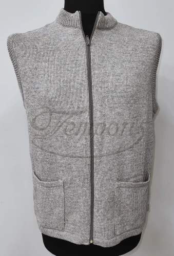 Kamizelka damska jasno szara