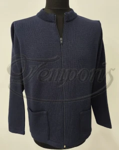 Sweter damski granatowy