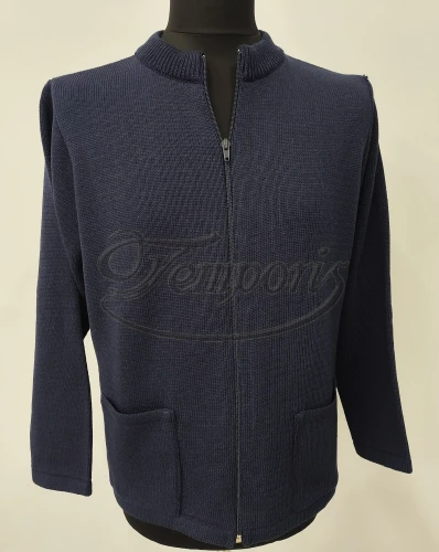 Sweter damski granatowy